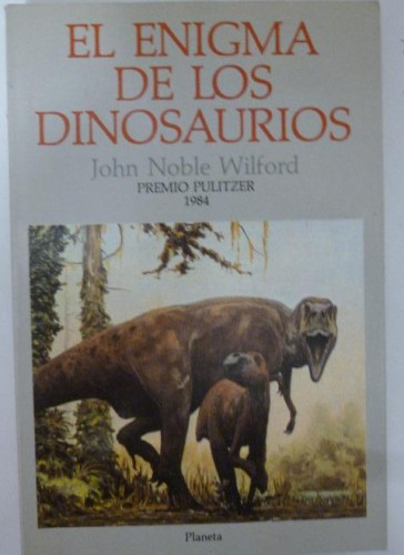 Portada del libro de Enigma de los dinosaurios, el