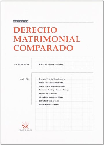 Portada del libro de Derecho Matrimonial Comparado