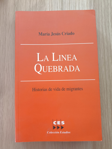 Portada del libro de La línea quebrada