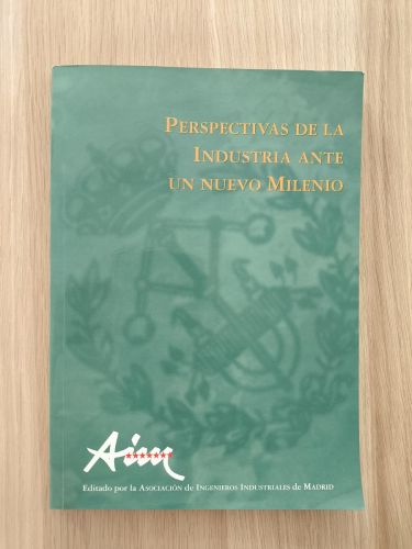 Portada del libro de Perspectivas de la industria ante un nuevo milenio