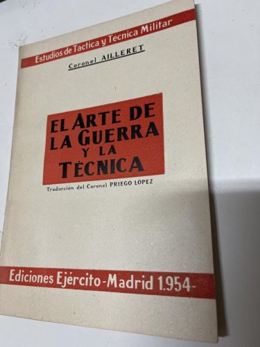 Portada del libro de El arte de la guerra y la técnica