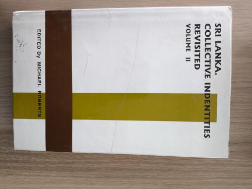 Portada del libro de Sri Lanka. Collective Identities Revisited Volume II.