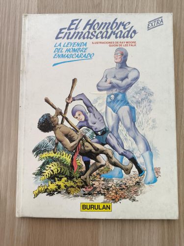 Portada del libro de La leyenda del hombre enmascarado