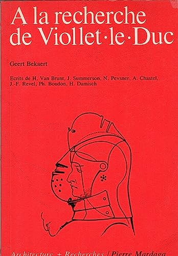 Portada del libro de A la recherche de Viollet le Duc