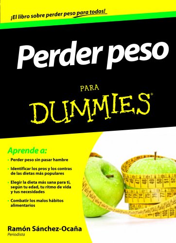 Portada del libro de Perder peso para Dummies