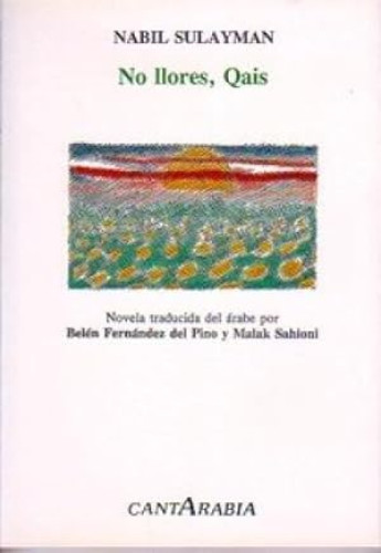 Portada del libro de No llores, Qais