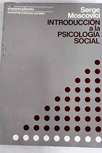 Portada del libro de Introducción a la psicología social