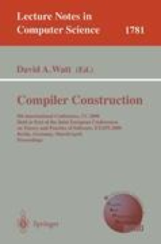 Portada del libro de Compiler Construction : 9th International Conference, CC 2000 Held as Part of the Joint European Conferences...