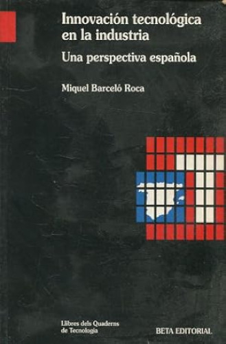 Portada del libro de Innovación tecnológica en la industria