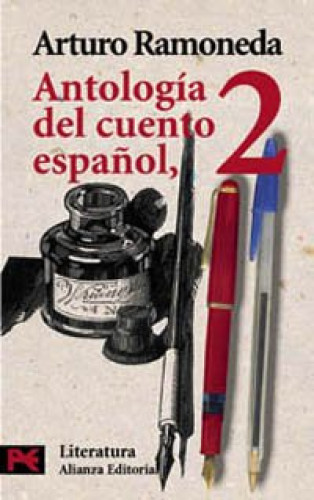 Portada del libro de Antología del cuento español. 2. Siglos XIX-XX