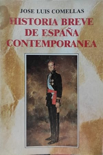 Portada del libro de Historia breve de España contemporánea