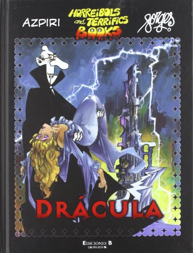 Portada del libro de Drácula (Horreibols and Terrifics Books)
