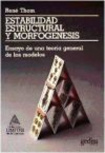 Portada del libro de Estabilidad estructural y morfogénesis