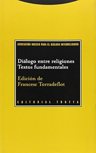 Portada del libro de Diálogo entre religiones