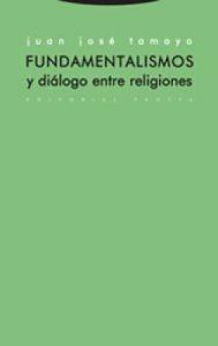 Portada del libro de Fundamentalismos y diálogo entre religiones