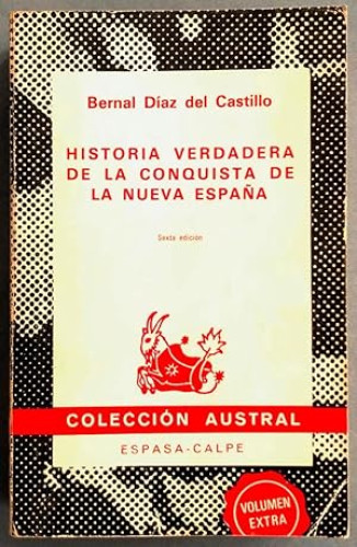 Portada del libro de Historia verdadera de la conquista de la Nueva España