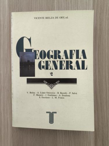 Portada del libro de Geografía general 2