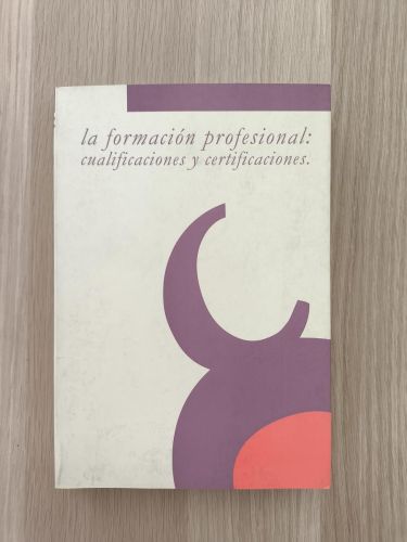 Portada del libro de La formación profesional