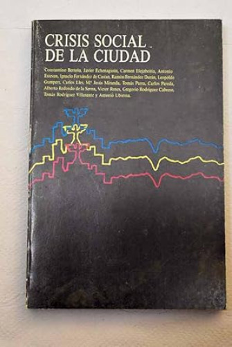 Portada del libro de Crisis social de la ciudad