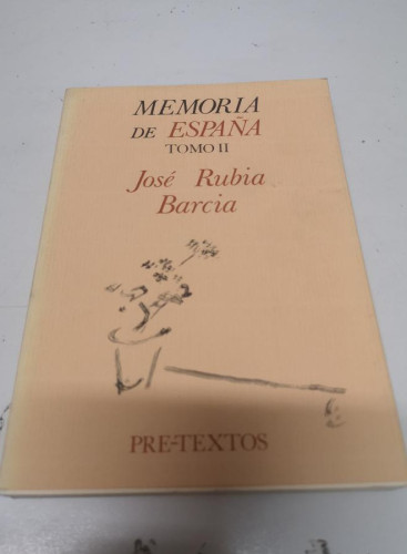 Portada del libro de Memoria de España (Tomo II) (Hispánicas)