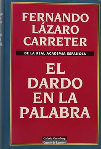 Portada del libro de El dardo en la palabra