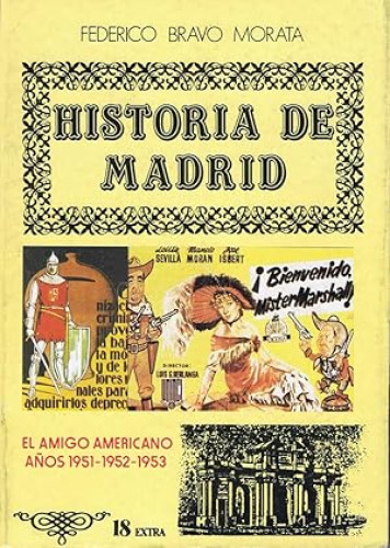 Portada del libro de El amigo americano, años 1951-1952-1953
