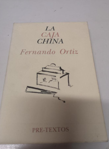 Portada del libro de La caja china - Ortiz, Fernando