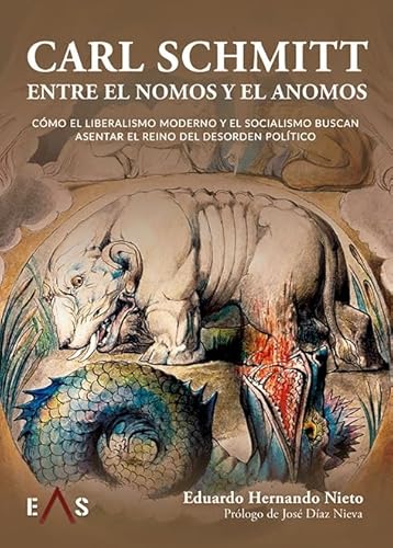 Portada del libro de CARL SCHMMIT, ENTRE EL NOMOS Y EL ANOMOS