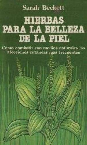 Portada del libro de Hierbas para la belleza de la piel