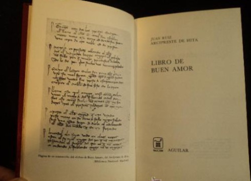 Portada del libro de EL LIBRO DE BUEN AMOR. ARCIPRESTE DE HITA. AGUILAR 1969 370 PAG