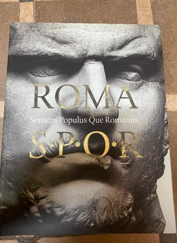 Portada del libro de Roma SPQR
