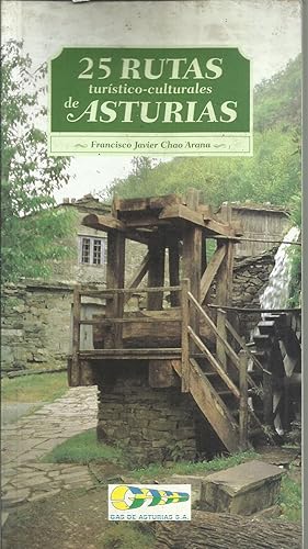 Portada del libro de 25 rutas turístico culturales de Asturias