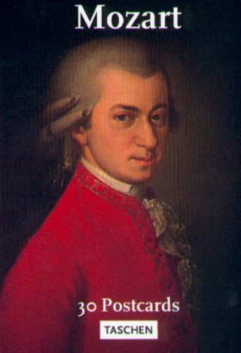 Portada del libro de Mozart Postcardbook (Postcardbooks)