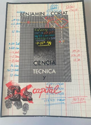 Portada del libro de CIENCIA, TÉCNICA Y CAPITAL. BENJAMÍN CORIAT. BLUME, 1976.