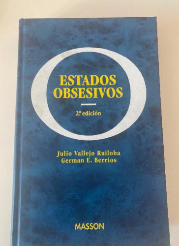 Portada del libro de Estados obsesivos.