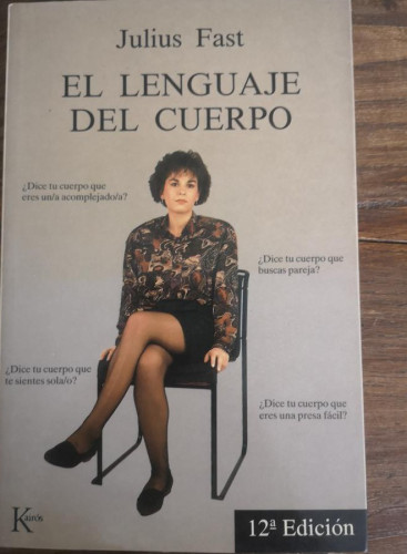 Portada del libro de El lenguaje del cuerpo (Ensayo)