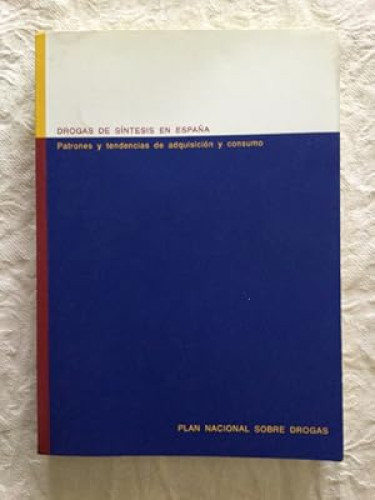 Portada del libro de Drogas de síntesis en España