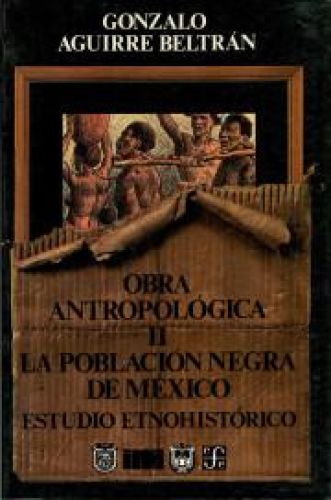 Portada del libro de Critica Antropologica  II: La población negra de México estudio etnohistórico