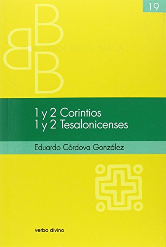 Portada del libro de 1 y 2 Corintios. 1 y 2 Tesalonicenses