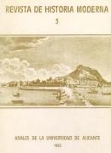 Portada del libro de REVISTA DE HISTORIA MODERNA - 3 -