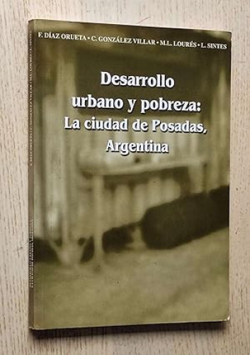 Portada del libro de Desarrollo urbano y pobreza
