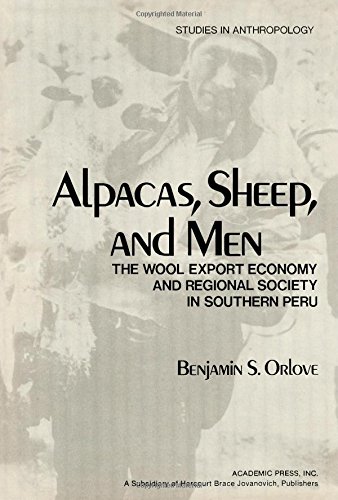 Portada del libro de Alpacas, Sheep and Men : The Wool Export Economy and Regional Society in Southern Peru