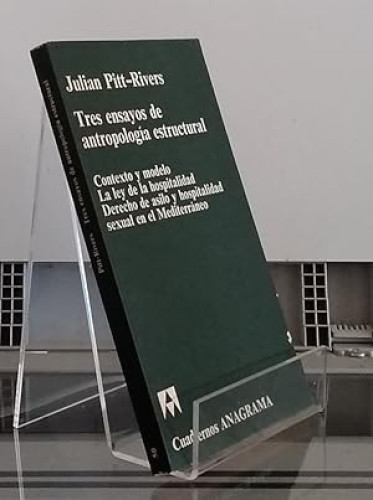 Portada del libro de Tres ensayos de antropología estructural