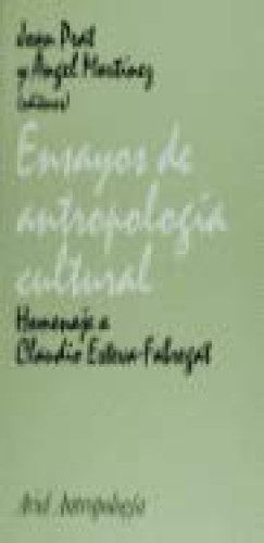 Portada del libro de Ensayos de Antropología Cultural