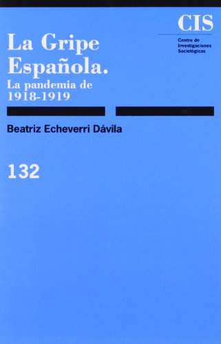 Portada del libro de La Gripe Española