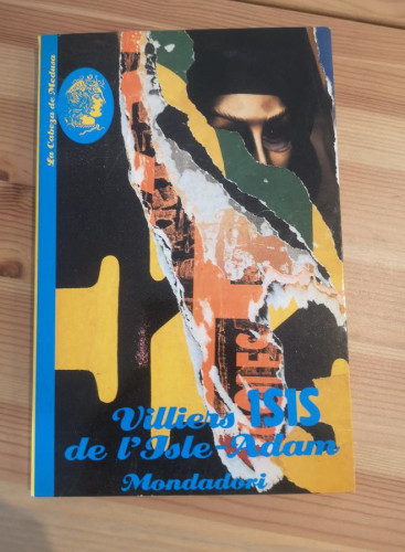 Portada del libro de Villiers de l'Isle-Adam - Isis - Mondadori España