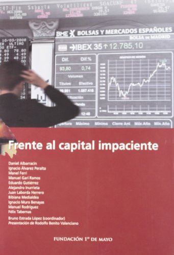 Portada del libro de Frente al capital impaciente