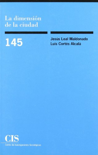 Portada del libro de La dimensión de la ciudad