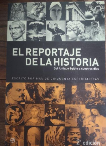 Portada del libro de Reportaje de la historia, el