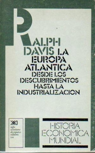 Portada del libro de La Europa Atlántica